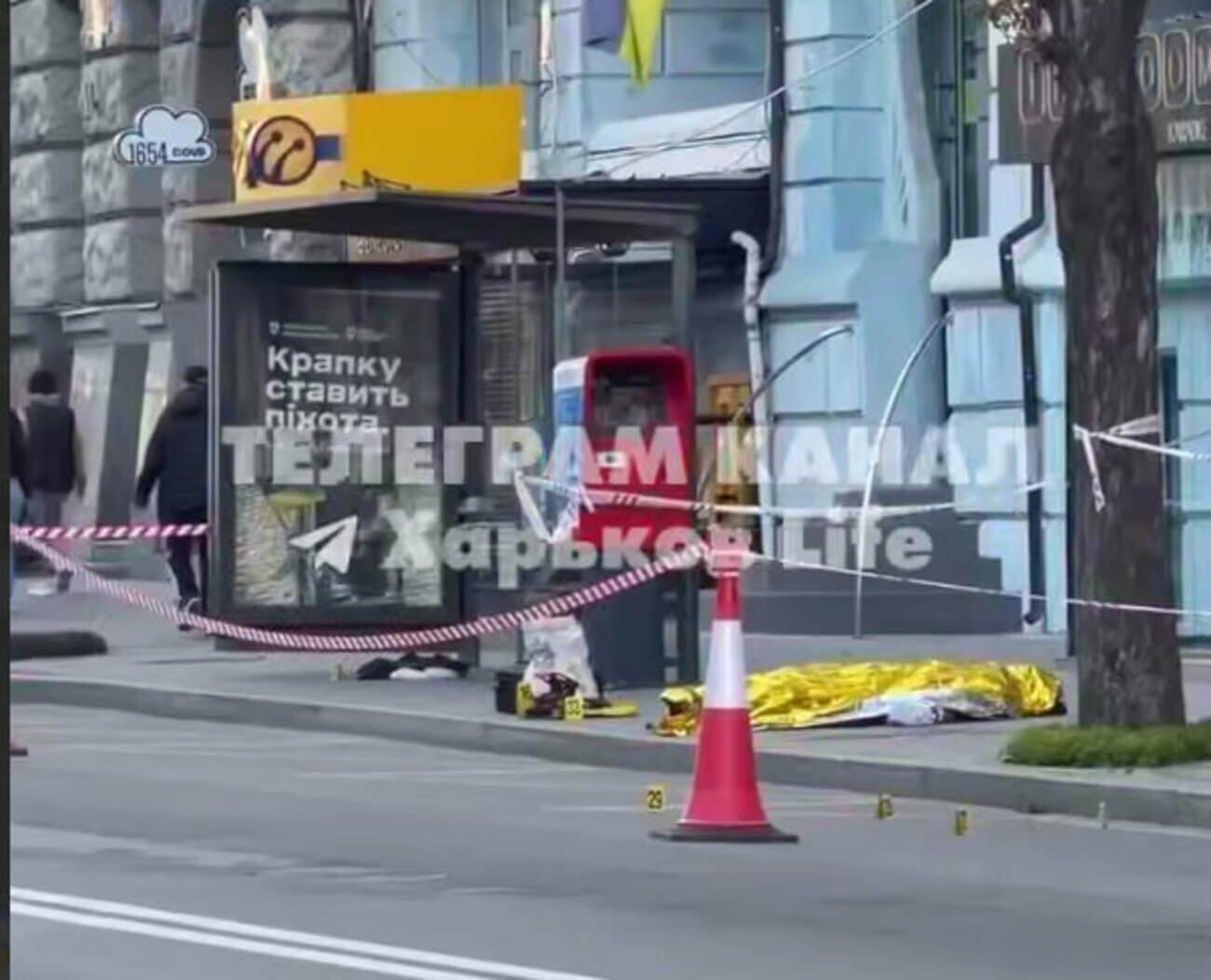 У Харкові вбито людину: труп лежить на центральній вулиці,