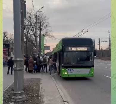 У Харкові відновили рух тролейбусів