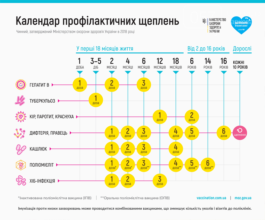 Какие прививки необходимо сделать харьковским школьникам, фото-1