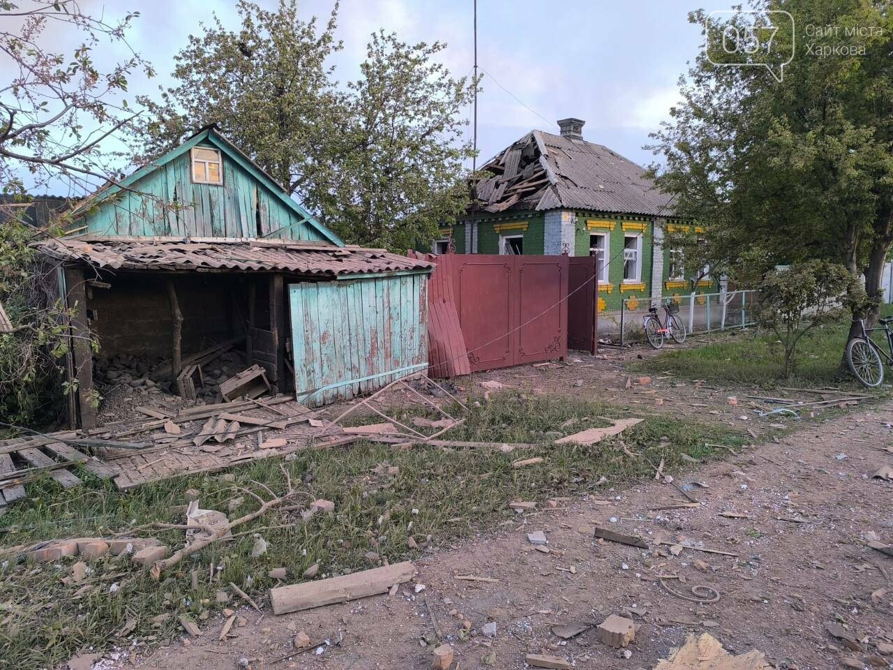Последствия ударов по Золочеву