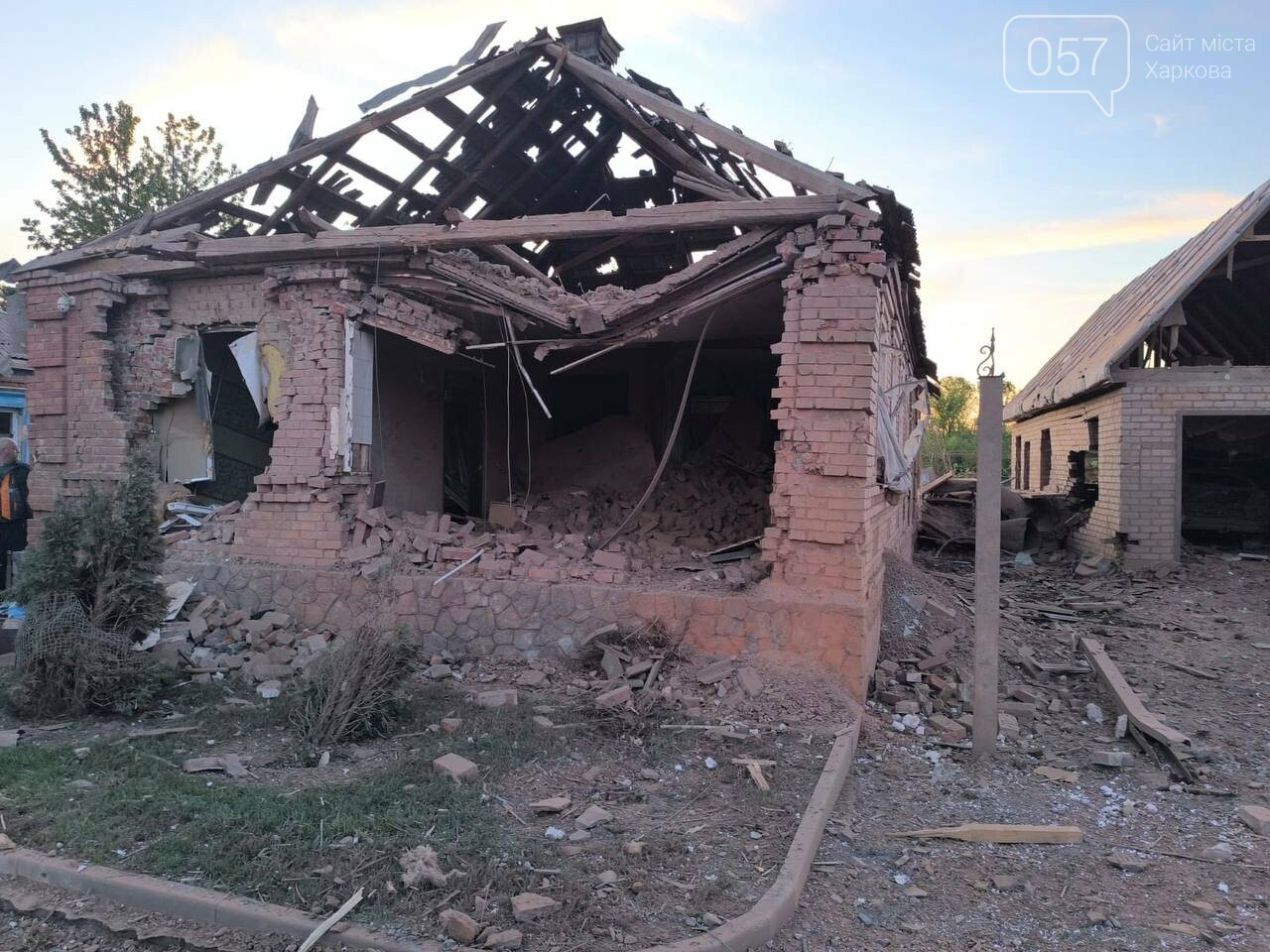 Последствия ударов по Золочеву