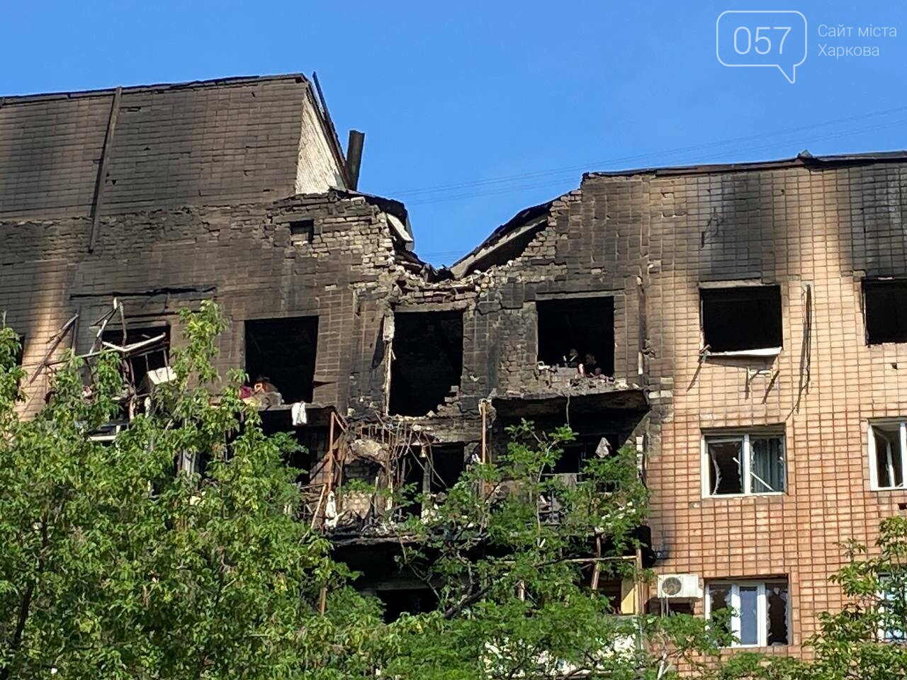 Последствия обстрелов Харькова 7 июня