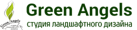 Логотип - Green Angels, студия ландшафтного дизайна