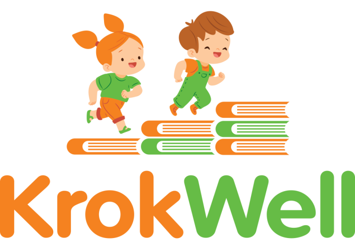 Логотип - KrokWell, центр розвитку дитини у Харкові