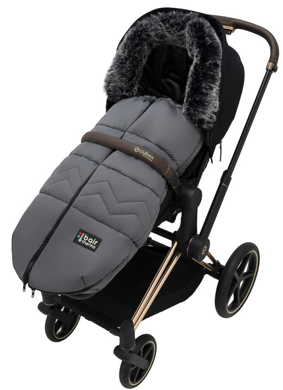 Зимовий конверт Bair Alaska Thermo NR-2 smoke graphite графіт - Изображение 8