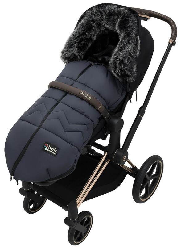Зимовий конверт Bair Alaska Thermo NR-2 indigo blue темно-синій - Изображение 8