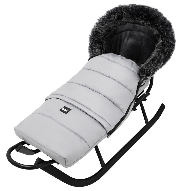 Зимовий конверт Bair Arctic NR-2 owl grey сірий - Изображение 8