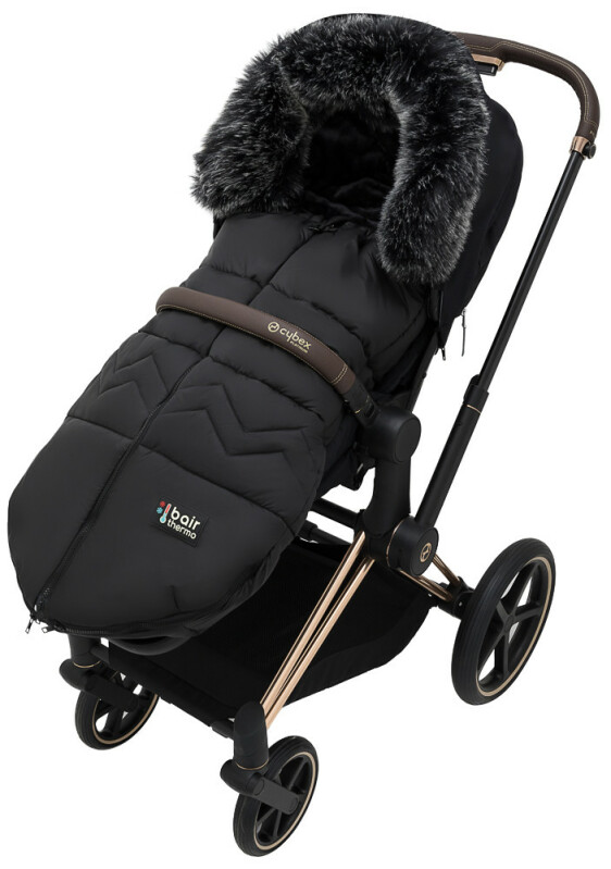 Зимовий конверт Bair Alaska Thermo NR-2 black noire чорний - Зображення 8