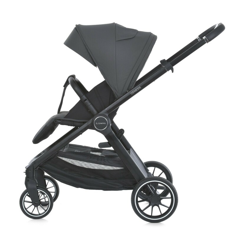 Коляска дитяча 2в1 ME 1126 GENESIS Asphalt Gray - Изображение 8