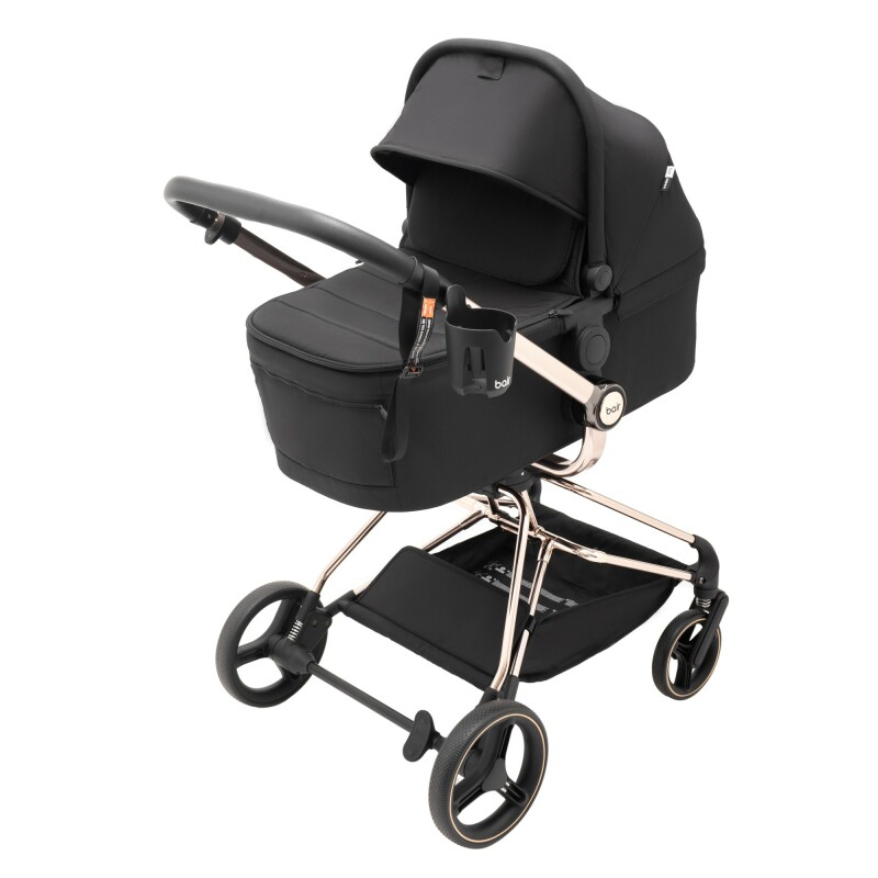 Коляска 2 в 1 Bair Moon Gold Edition MG-01 чорний - Изображение 8