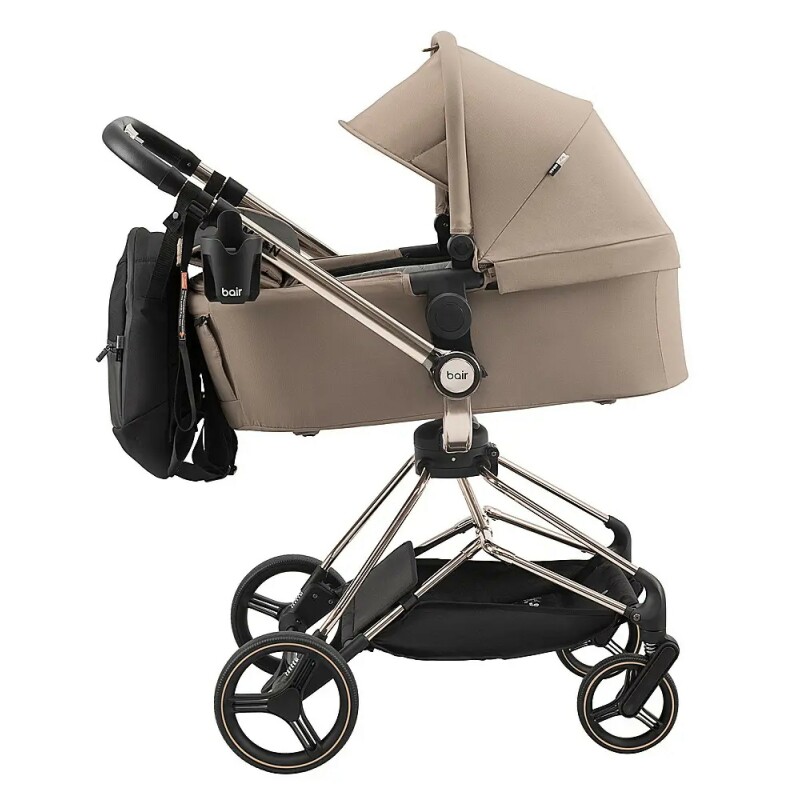 Коляска 2 в 1 Bair Moon Gold Edition MG-03 капучіно - Изображение 8