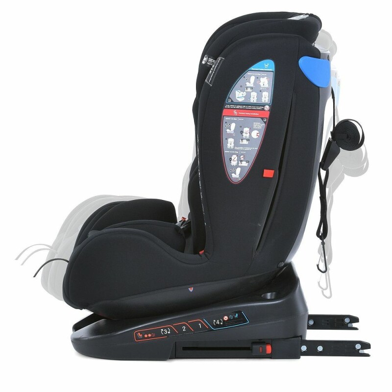 Автокрісло дитяче ME 1114 EVEREST Black - Изображение 8
