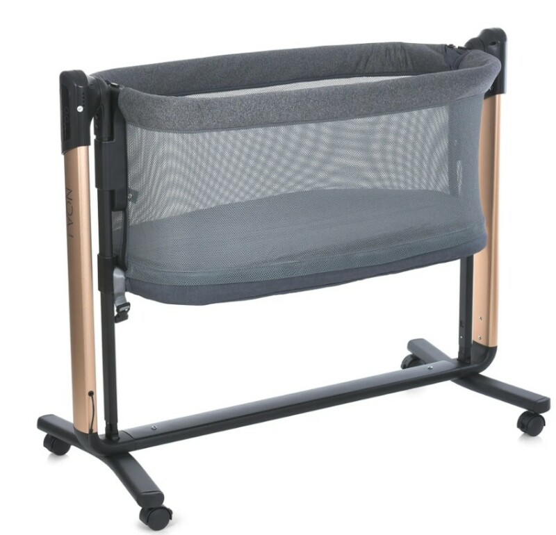 Ліжко-манеж ME 1125-G NOA Dark Gray - Зображення 9