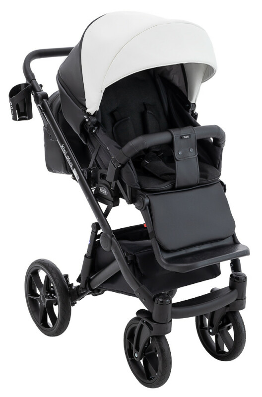 Коляска 2 в 1 Bair Kiwi Plus ECO BKP-51/15 білий / чорний - Изображение 8