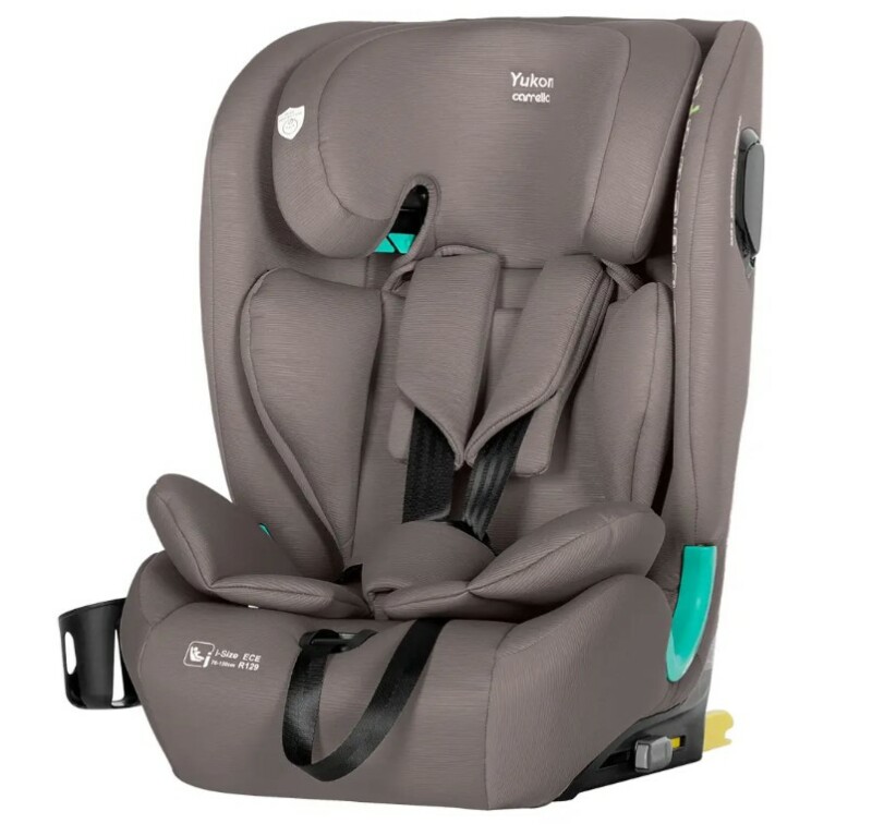Автокрісло CARRELLO Yukon CRL-15808 Sandstone Beige i-Size 76-150см ISOFIX з нахилом+підсклянник - Изображение 9