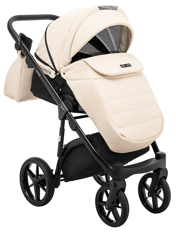 Коляска 2 в 1 графит Adamex Nola Eco SA-8 - Изображение 6
