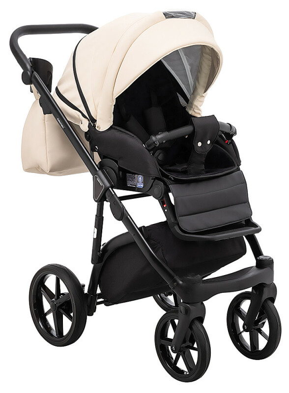 Коляска 2 в 1 графит Adamex Nola Eco SA-8 - Изображение 7