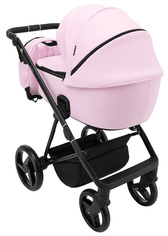 Коляска 2 в 1 Adamex Blanc Eco SA-16 рожевий - Зображення 3