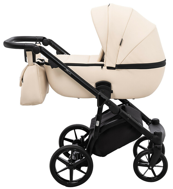 Коляска 2 в 1 графит Adamex Nola Eco SA-8 - Изображение 2