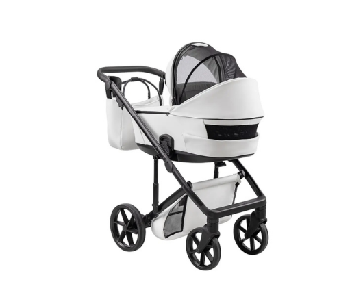Коляска 2 в 1 Adamex Dolce Eco SA-1 білий - Зображення 5