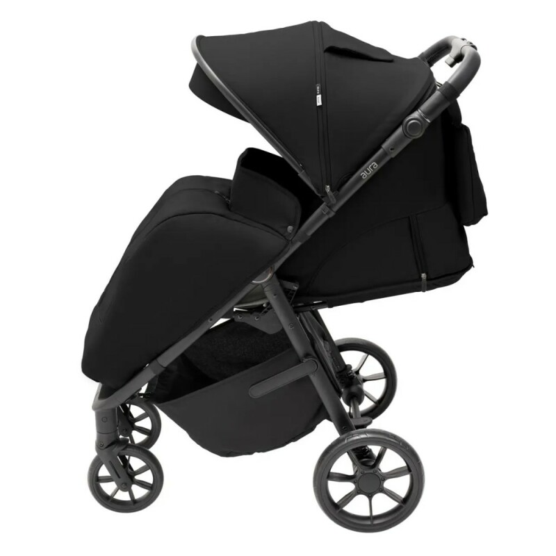 Коляска прогулянкова Bair Aura BA-01 black rock  - Изображение 8