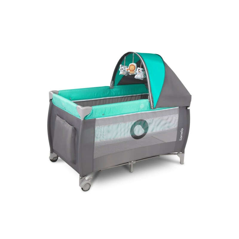 Манеж Lionelo SVEN PLUS TURQUOISE GREY - Изображение 5