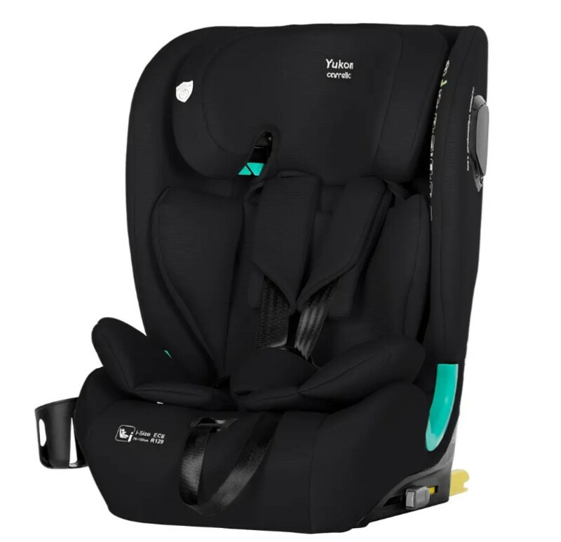 Автокрісло CARRELLO Yukon CRL-15808 Midnight Black i-Size 76-150см ISOFIX з нахилом+підсклянник - Изображение 9