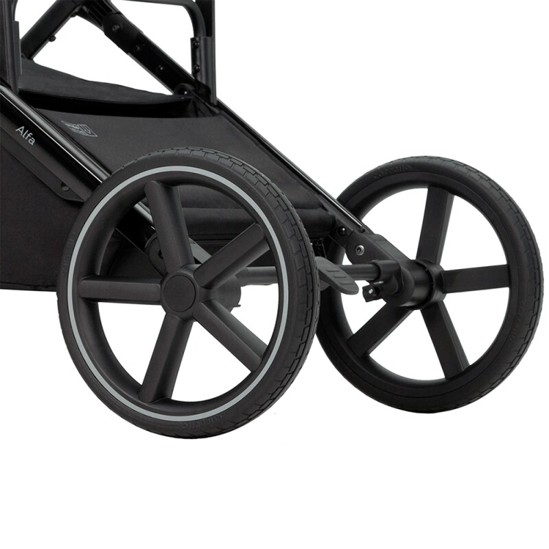 Коляска універсальна CARRELLO Alfa CRL-6522 (2in1) Rock Black - Зображення 9