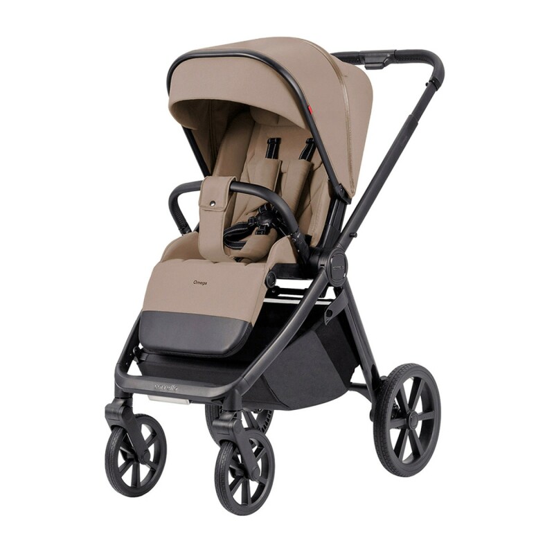 Коляска універсальна CARRELLO Omega CRL-6540/1 Asteroid Beige (2in1) - Зображення 3