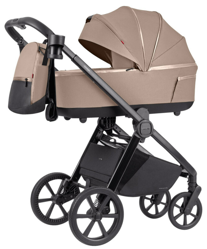 Коляска універсальна CARRELLO Omega CRL-6540/1 Asteroid Beige (2in1) - Зображення 1
