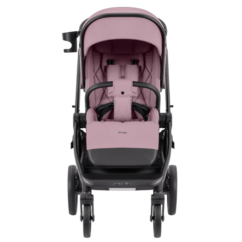 Коляска універсальна CARRELLO Omega CRL-6540/1 Galaxy Pink (2in1) - Зображення 9