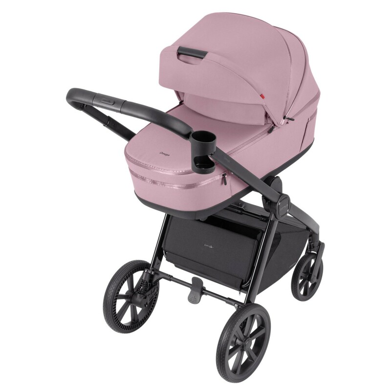 Коляска універсальна CARRELLO Omega CRL-6540/1 Galaxy Pink (2in1) - Зображення 3