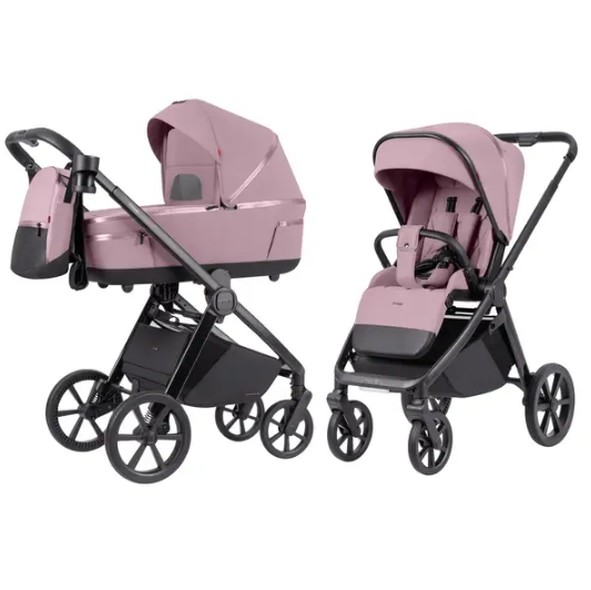 Коляска універсальна CARRELLO Omega CRL-6540/1 Galaxy Pink (2in1)