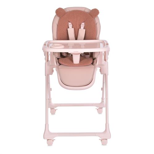 Стільчик для годування ME 1037 CRYSTAL Bear Pink - Изображение 1