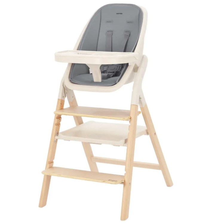 Стільчик для годування з шезлонгом Carrello Ergo CRL-16701 Carbon Grey
