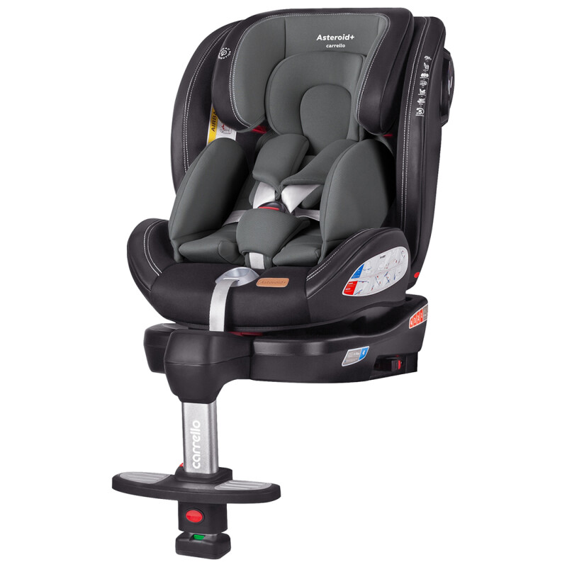 Автокрісло CARRELLO Asteroid+ CRL-15801 Shale Grey 0+1/2/3 ISOFIX з поворотом та опорною стійкою /1/ - Изображение 6