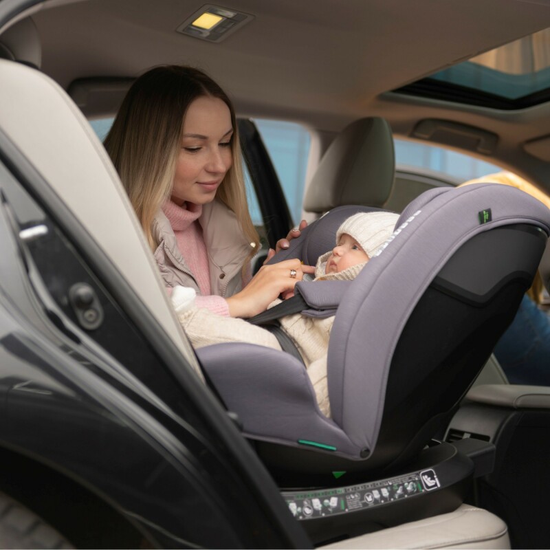 Автокрісло Carrello Octopus i-Size 40-150см Isofix CRL-16002 Midnight Black - Зображення 8