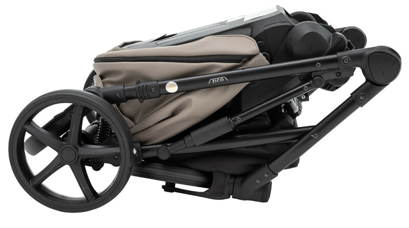 Коляска 2 в 1 Adamex Zico Eco Sa-9 темний капучино - Зображення 9