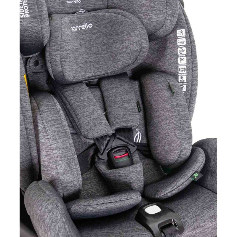 Автокрісло CARRELLO Meteorit+ CRL-17515 Marble Grey i-Size 40-150см ISOFIX, поворот, опор.стійка - Изображение 3
