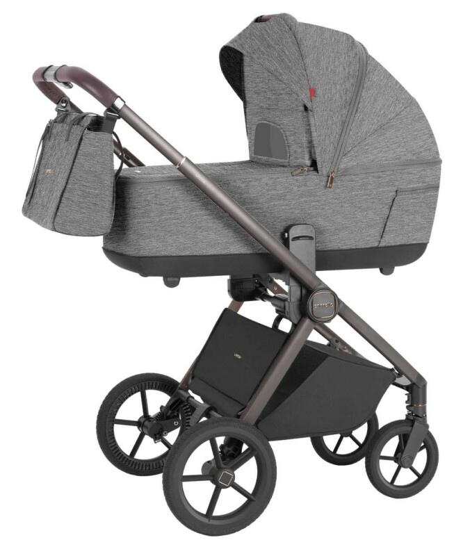 Коляска універсальна CARRELLO Ultra CRL-6527 2в1 Metal Grey - Зображення 9