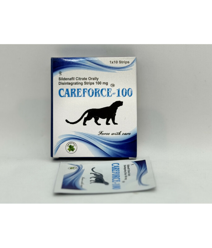Силденафил CAREFORCE ODS 100 mg (10 strips) ПАСТИЛА ПОД ЯЗЫК