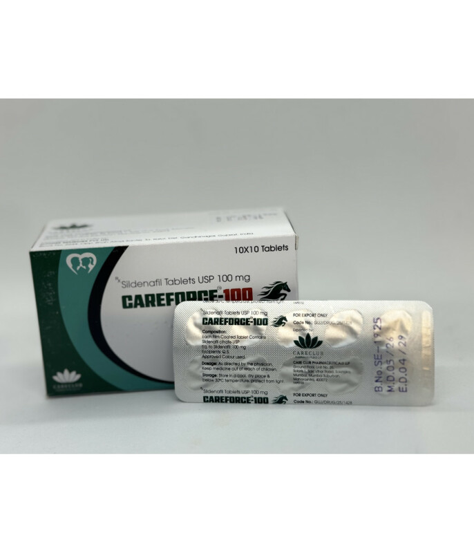 Силденафил CAREFORCE 100 mg (10 tab) - Зображення 2