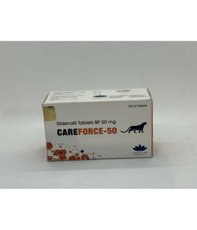 Силденафил CAREFORCE 50 mg (10 tab) - Изображение 2