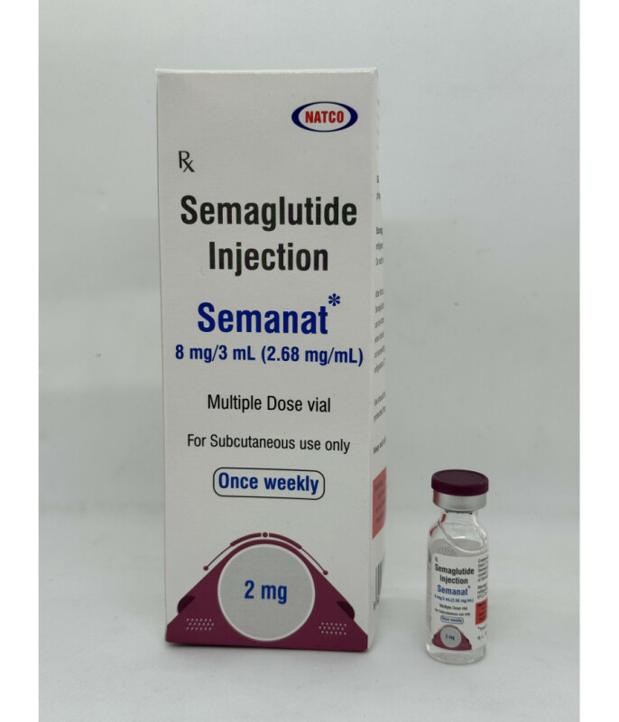 Семаглутид Semaglutide SEMANAT (8 mg) NATCO - Изображение 1