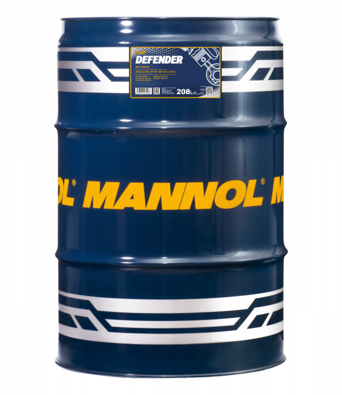 Моторное масло Mannol Defender 10w40 208л SL/SF