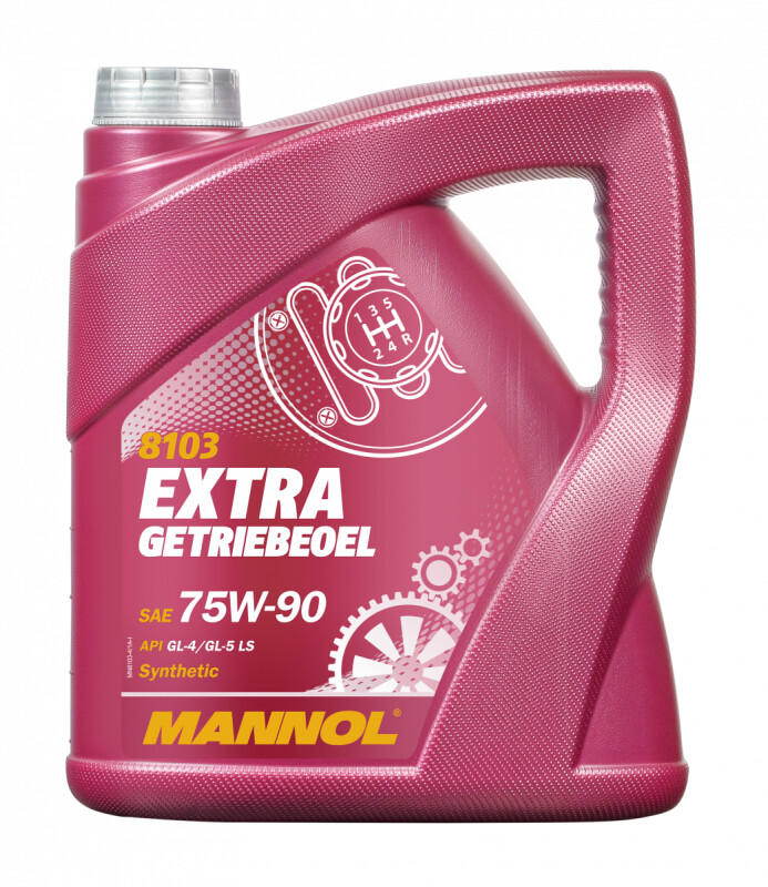 Трансмиссионное масло Mannol Extra Getriebeoel 75w90 GL-5 4л