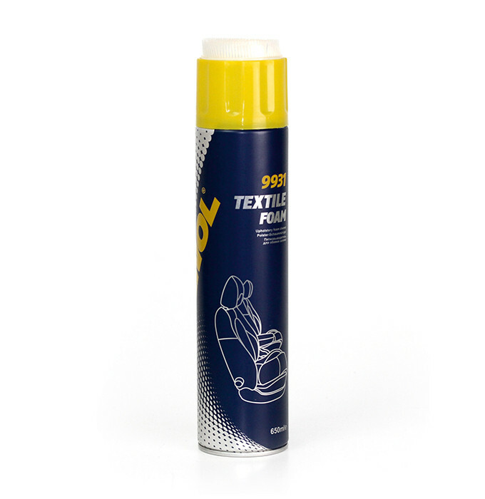 Очиститель обивки Mannol 9931 Textile foam (Polster-Schaum) аэрозоль - Изображение 1