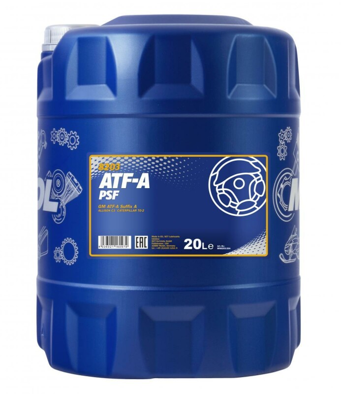 Трансмиссионное масло Mannol ATF-a 20л - Изображение 1