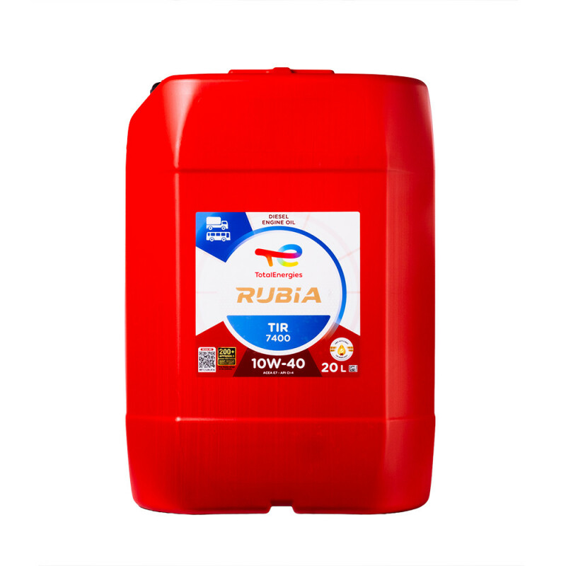 Моторное масло TOTAL RUBIA TIR 7400 SC 10w40 20л