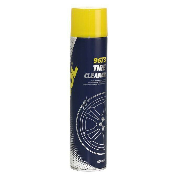 Чернитель и очиститель для шин Mannol 9673 Tire Cleaner 650мл - Изображение 1